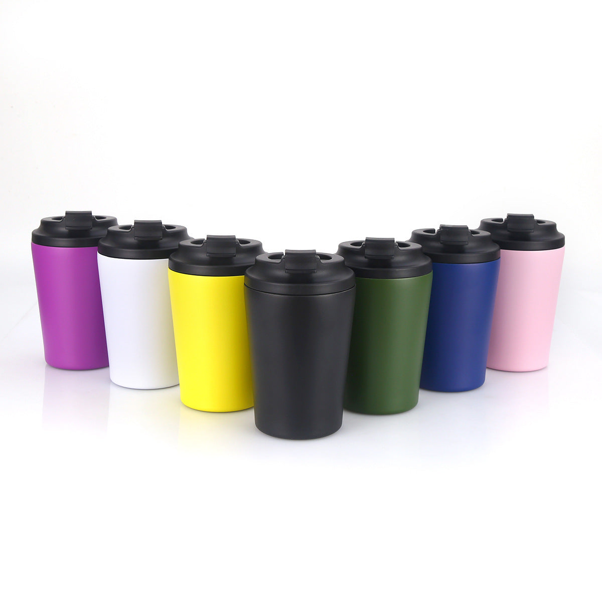 Simple Insulated Cup Car Portable Coffee Cup 304 Stainless Steel Travel Mug