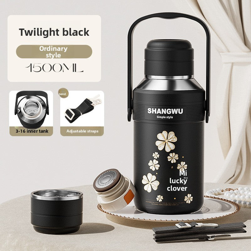 Large Capacity Insulated 316 Stainless Steel Sakura Water Cup