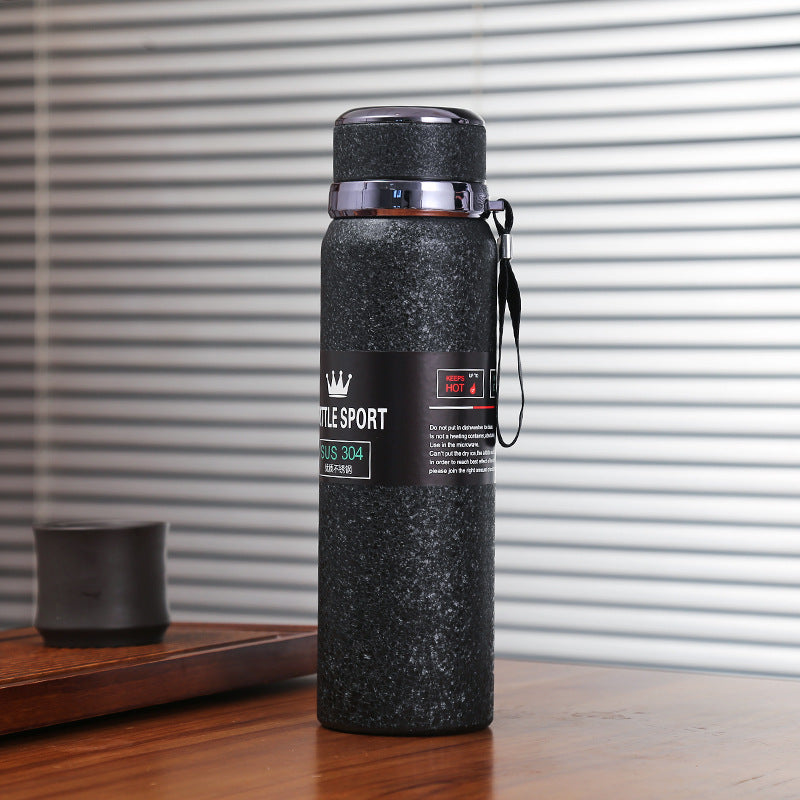 Ice Paint 316 Stainless Steel Thermos Cup Rope Holding Kettle Portable Sports Bottle