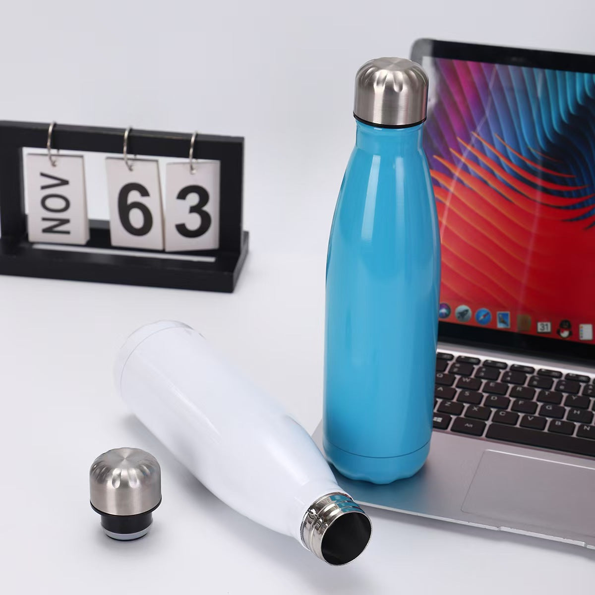 Chinese Style Coke Bottle 304 Stainless Steel Thermos Cup Outdoor Travel Sports Water Bottle