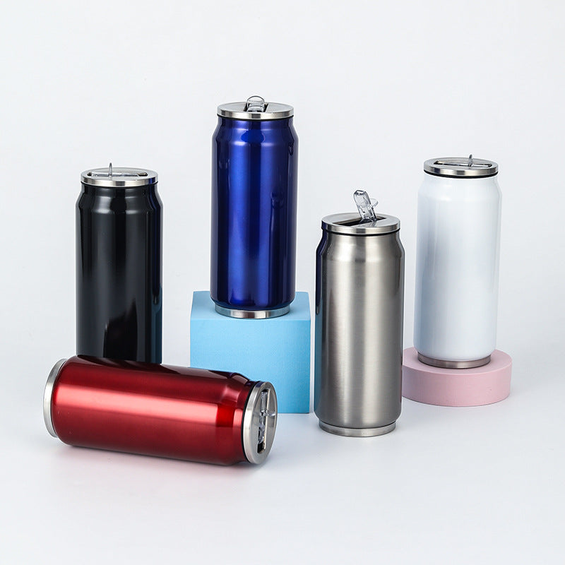 Can Vacuum Insulated Cup Simple Coke Straw Cup