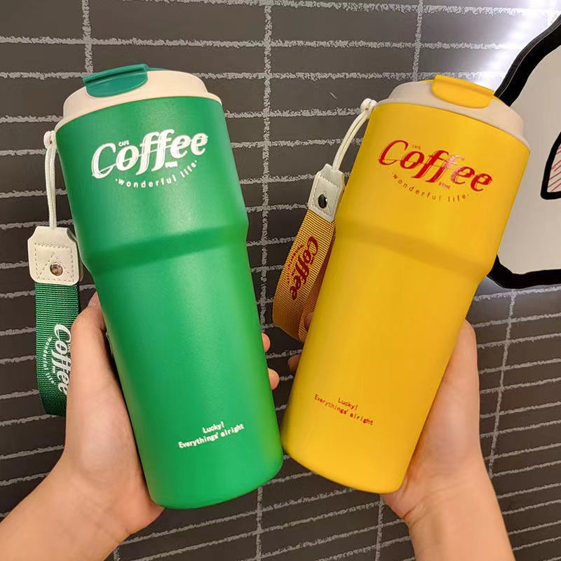304 Stainless Steel Coffee Cup Portable Travel Insulated Cup