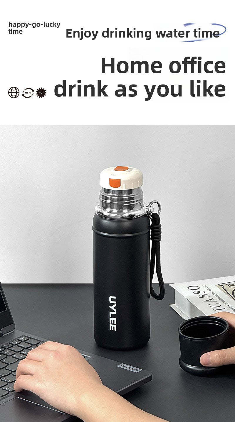Large capacity 316 stainless steel insulated car water bottle