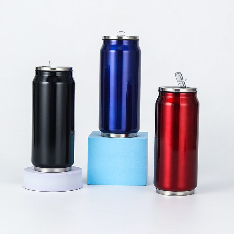 Can Vacuum Insulated Cup Simple Coke Straw Cup