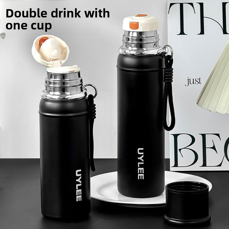 Large capacity 316 stainless steel insulated car water bottle