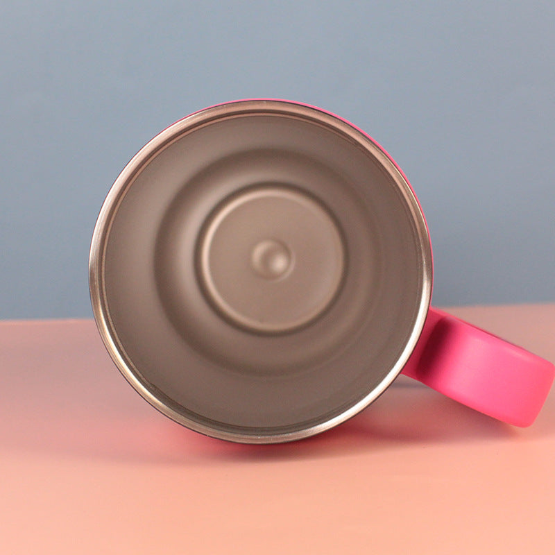 Dopamine Thermos Cup 304 Stainless Steel Large Capacity Handle Portable Outdoor Water Cup