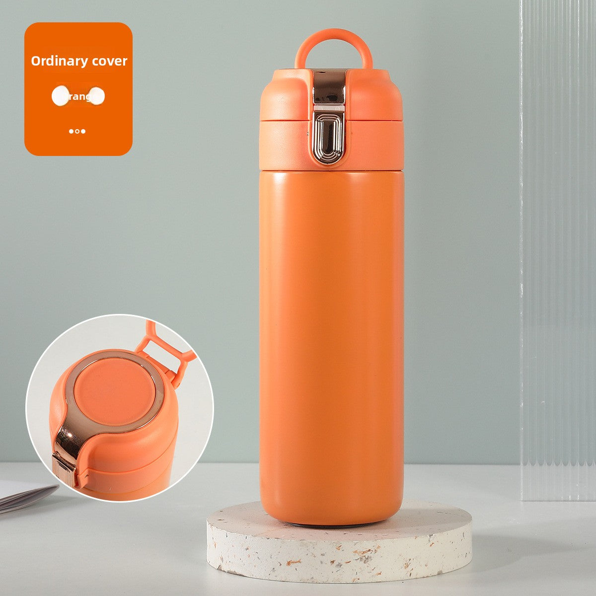 Temperature Display Stainless Steel Double Wall Insulated Cup Engraved Water Cup