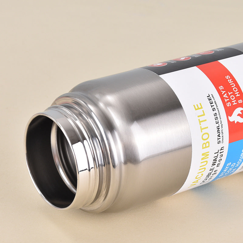 304 Stainless Steel Insulated Cup Large Capacity Sports Water Bottle Outdoor Portable Handheld