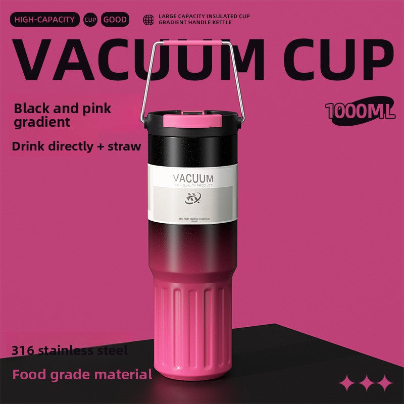 316L Stainless Steel Vacuum Tumbler Outdoor Portable Sports Water Cup
