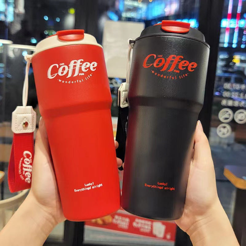 304 Stainless Steel Coffee Cup Portable Travel Insulated Cup
