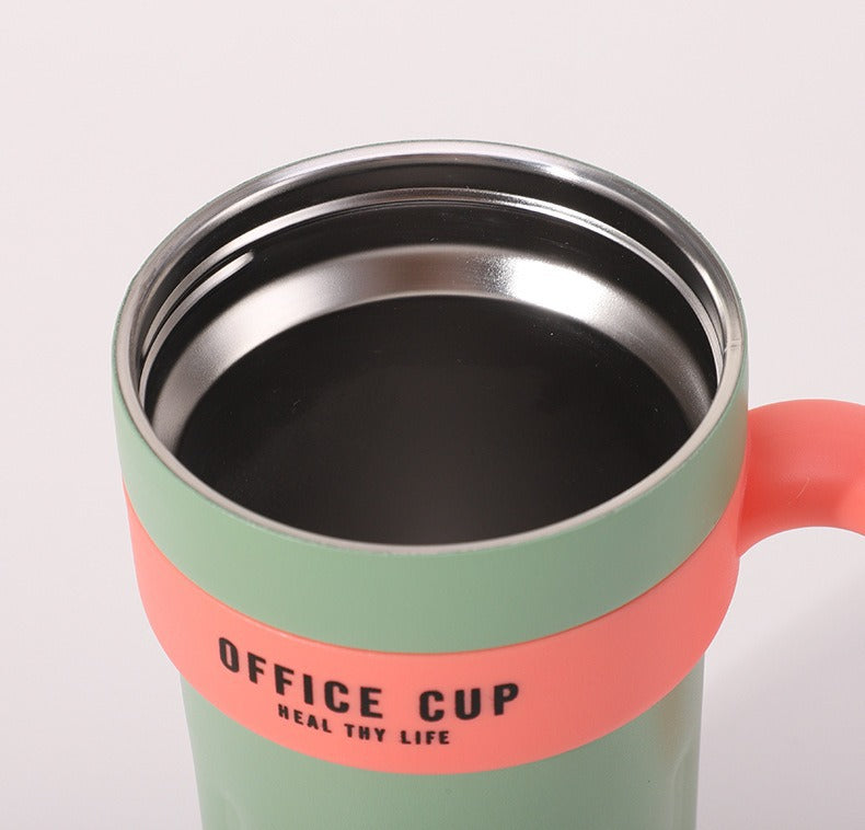 Smart Temperature Display Handle Coffee Cup 316 Insulated Cup Portable Travel Car Cup