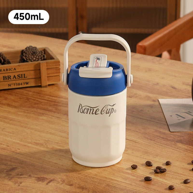 316 Stainless Steel Insulated Cup Portable Folding Handheld Coffee Cup