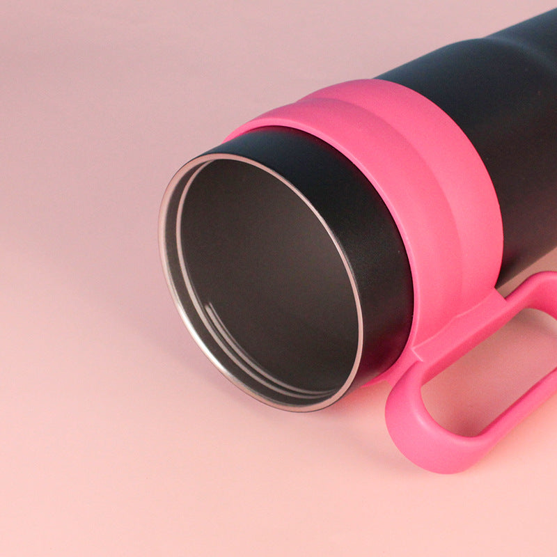 Dopamine Thermos Cup 304 Stainless Steel Large Capacity Handle Portable Outdoor Water Cup