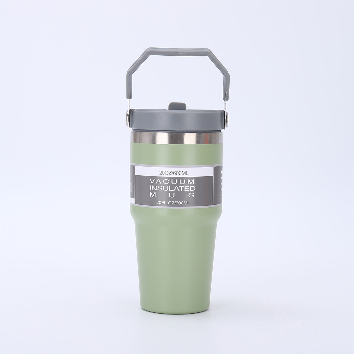 Portable Travel Mug with One Drinking Spouts Lid
