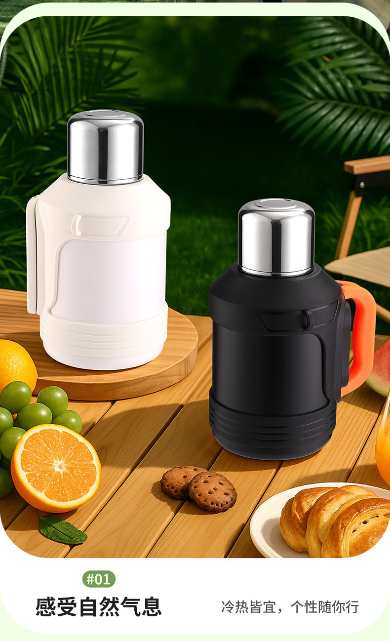 316 Stainless Steel Insulated Kettle Large Capacity Outdoor Portable Water Bottle