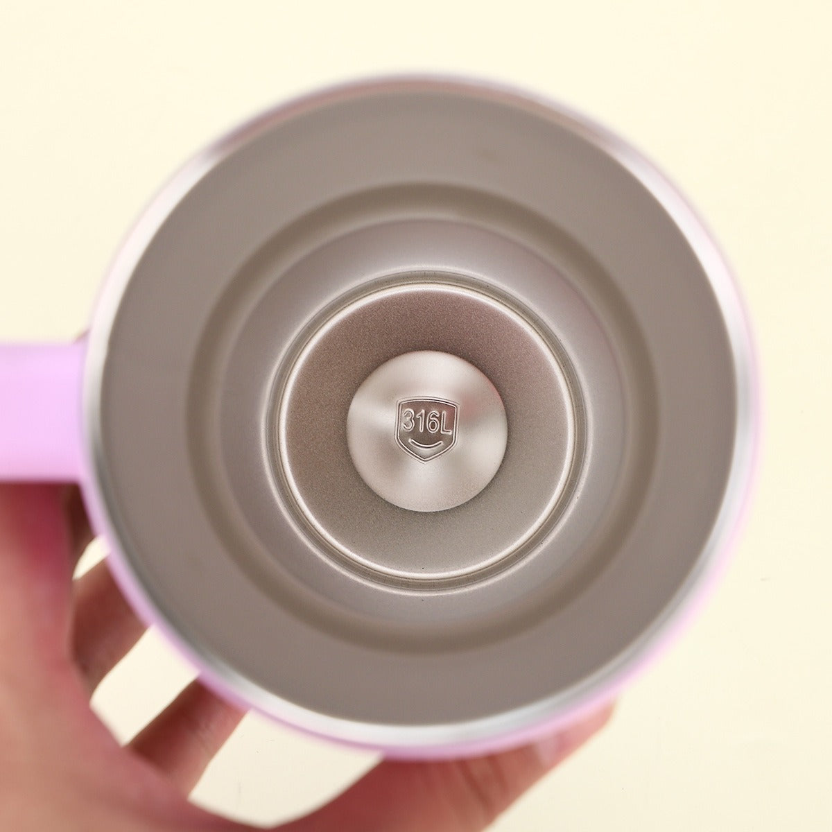 304 Stainless Steel Handle Color-Block Large Capacity Portable Insulated Straw Cup