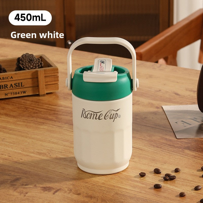 316 Stainless Steel Insulated Cup Portable Folding Handheld Coffee Cup