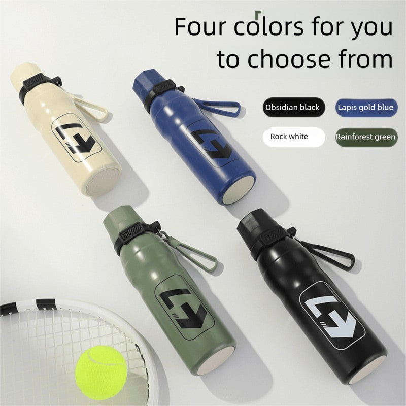 316L Stainless Steel Outdoor Portable Sports Straw Portable Kettle