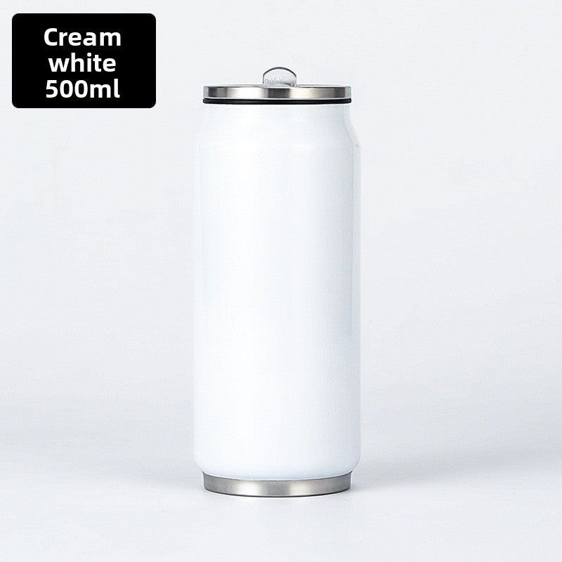 Can Vacuum Insulated Cup Simple Coke Straw Cup
