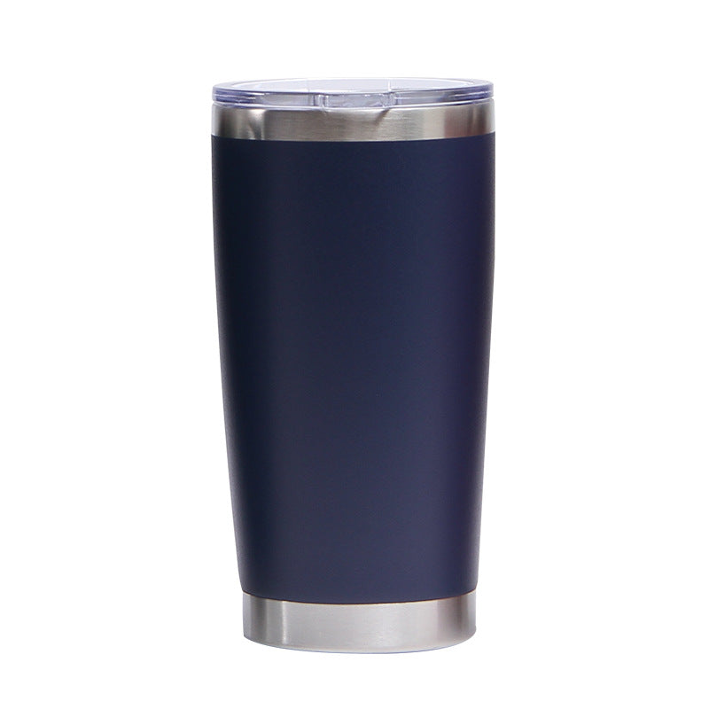 20oz Stainless Steel Car Cup Double-layer Vacuum Car Portable Insulation Cold Beer Cup