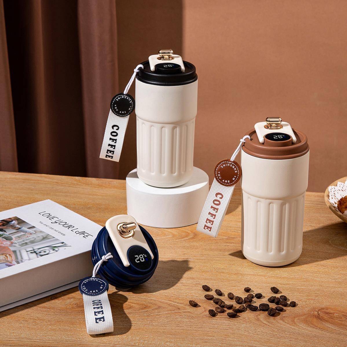 Intelligent Temperature Display 316 Stainless Steel Insulated Cup