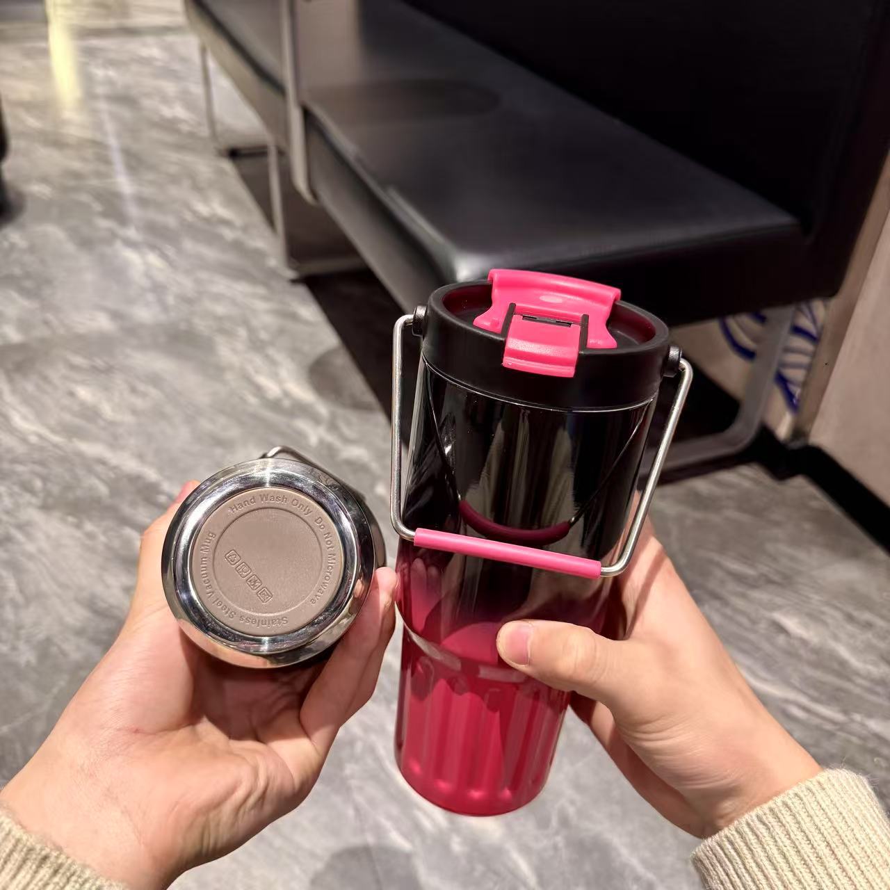 316L Stainless Steel Vacuum Tumbler Outdoor Portable Sports Water Cup