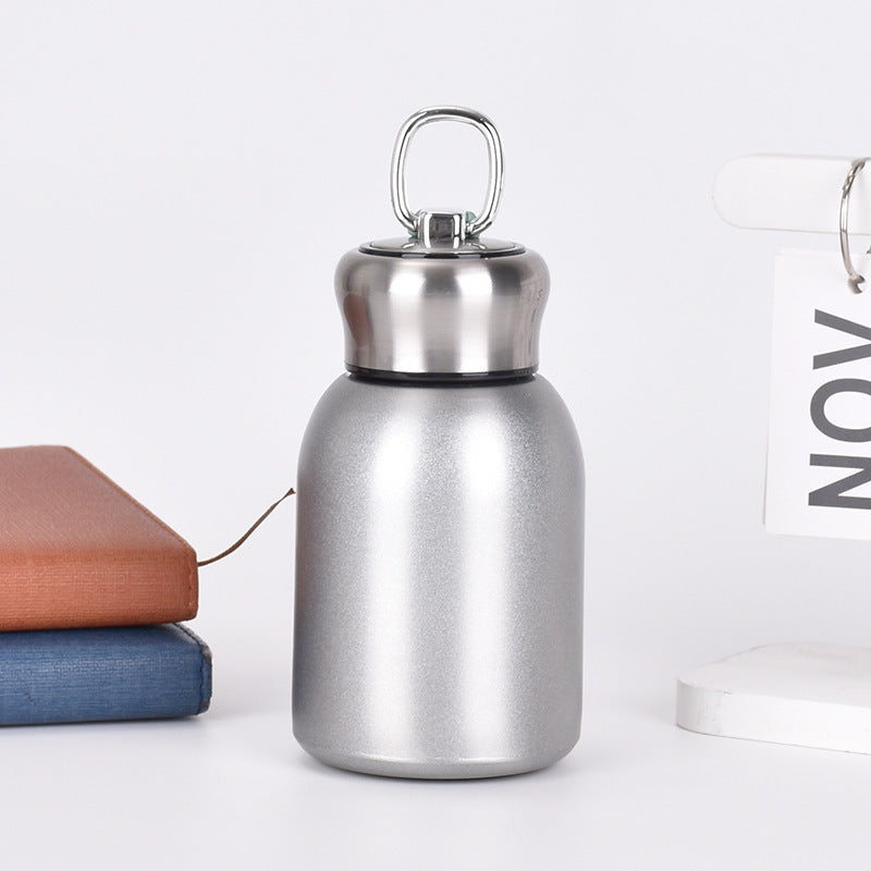 Mini 304 Stainless Steel Insulated Cup Outdoor Portable Ring Pocket Cup