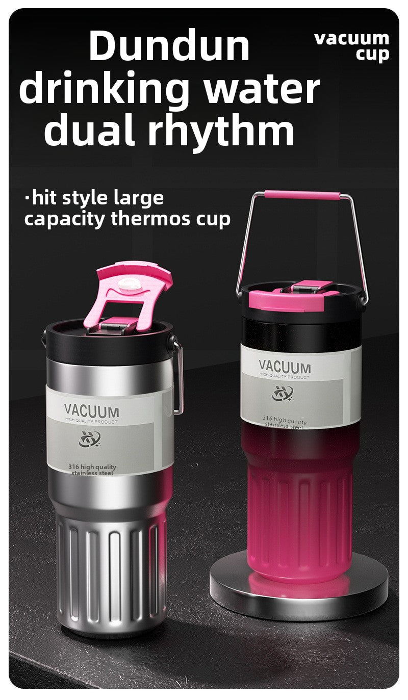 316L Stainless Steel Vacuum Tumbler Outdoor Portable Sports Water Cup