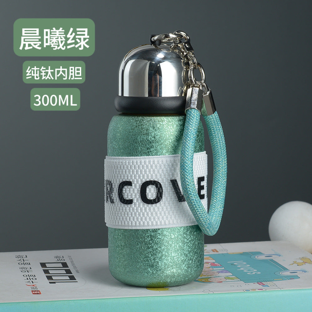 Pure Titanium Pocket Thermos Cup Upscale Portable
