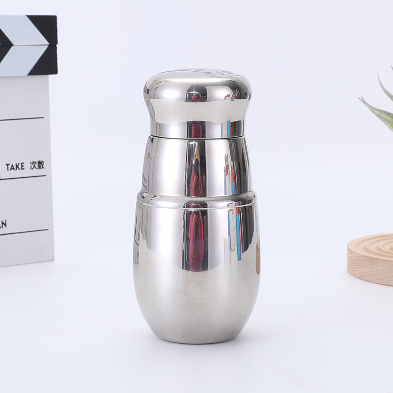 316 Stainless Steel Insulated Cup with Portable Strap Chinese Style