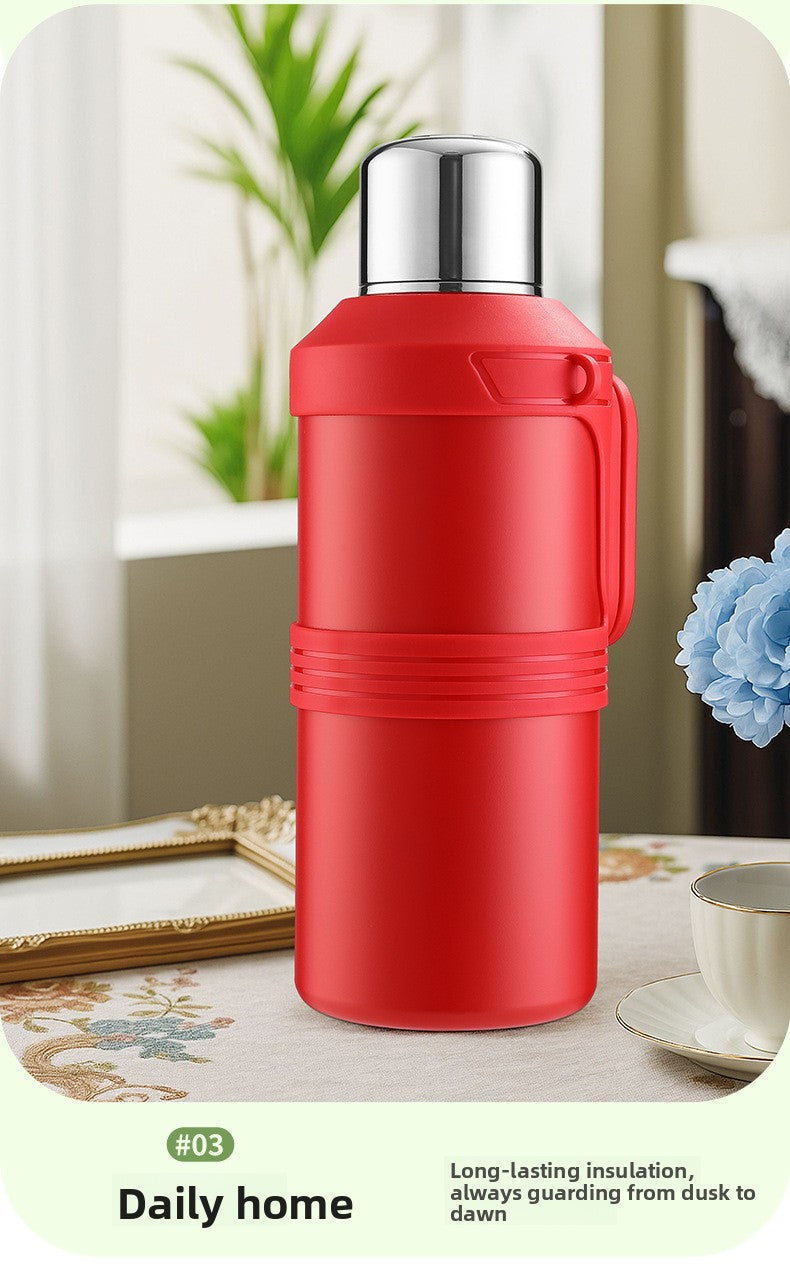 316 Stainless Steel Insulated Kettle Large Capacity Outdoor Portable Water Bottle