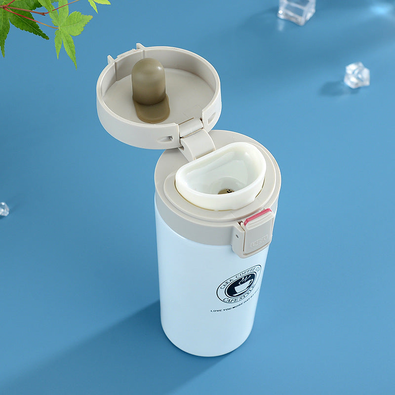 Bouncing Coffee Cup Portable Thermos Cup Business Gift Office Water Cup