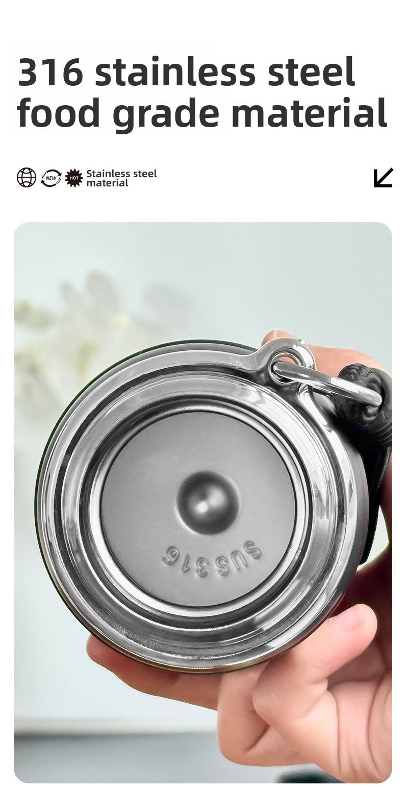 Large capacity 316 stainless steel insulated car water bottle
