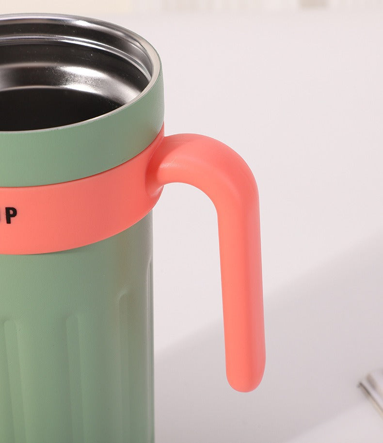 Smart Temperature Display Handle Coffee Cup 316 Insulated Cup Portable Travel Car Cup