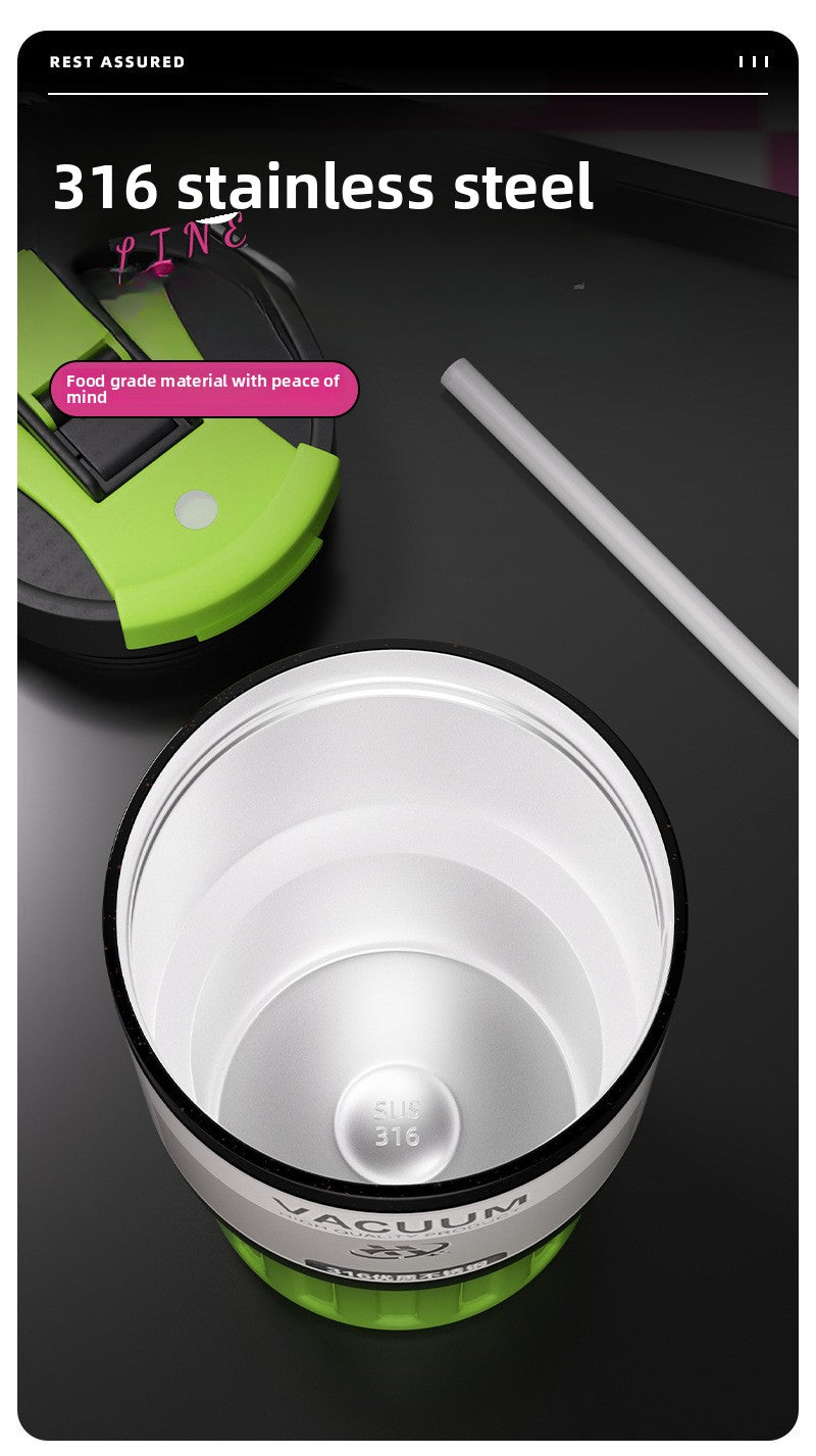 316L Stainless Steel Vacuum Tumbler Outdoor Portable Sports Water Cup