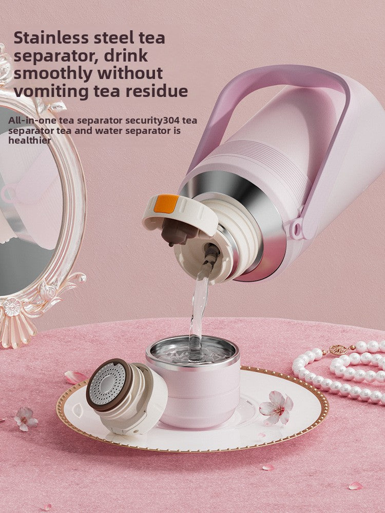 Large Capacity Insulated 316 Stainless Steel Sakura Water Cup