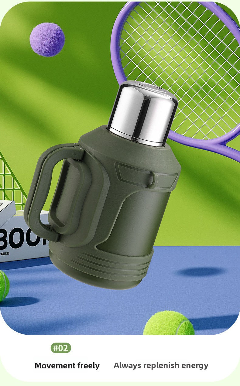 316 Stainless Steel Insulated Kettle Large Capacity Outdoor Portable Water Bottle