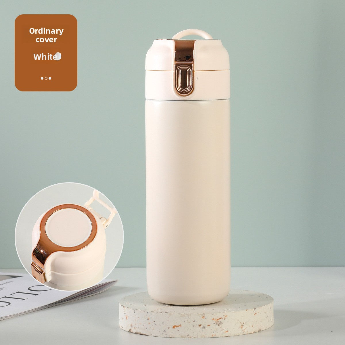 Temperature Display Stainless Steel Double Wall Insulated Cup Engraved Water Cup