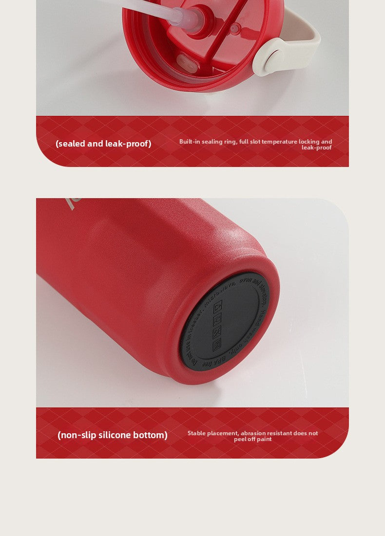 316 Stainless Steel Insulated Cup Portable Folding Handheld Coffee Cup