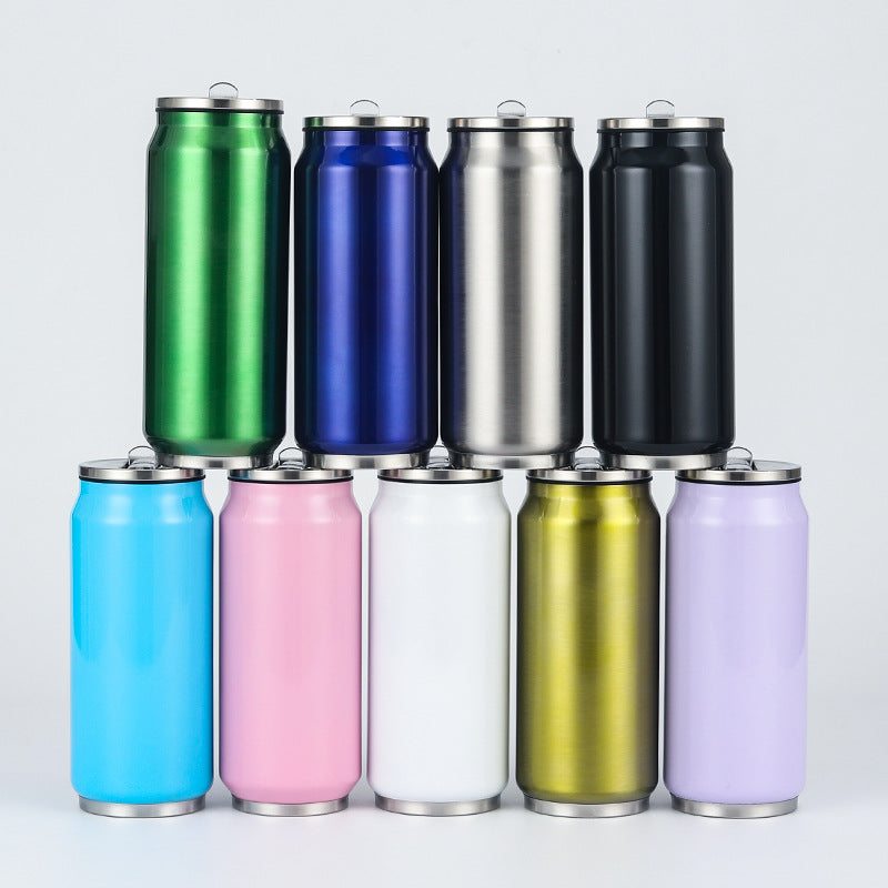 Can Vacuum Insulated Cup Simple Coke Straw Cup