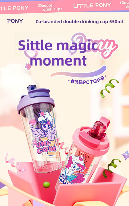 My Little Pony Plastic Cup Portable Cute Handheld Student
