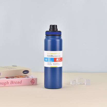 304 Stainless Steel Insulated Cup Large Capacity Sports Water Bottle Outdoor Portable Handheld