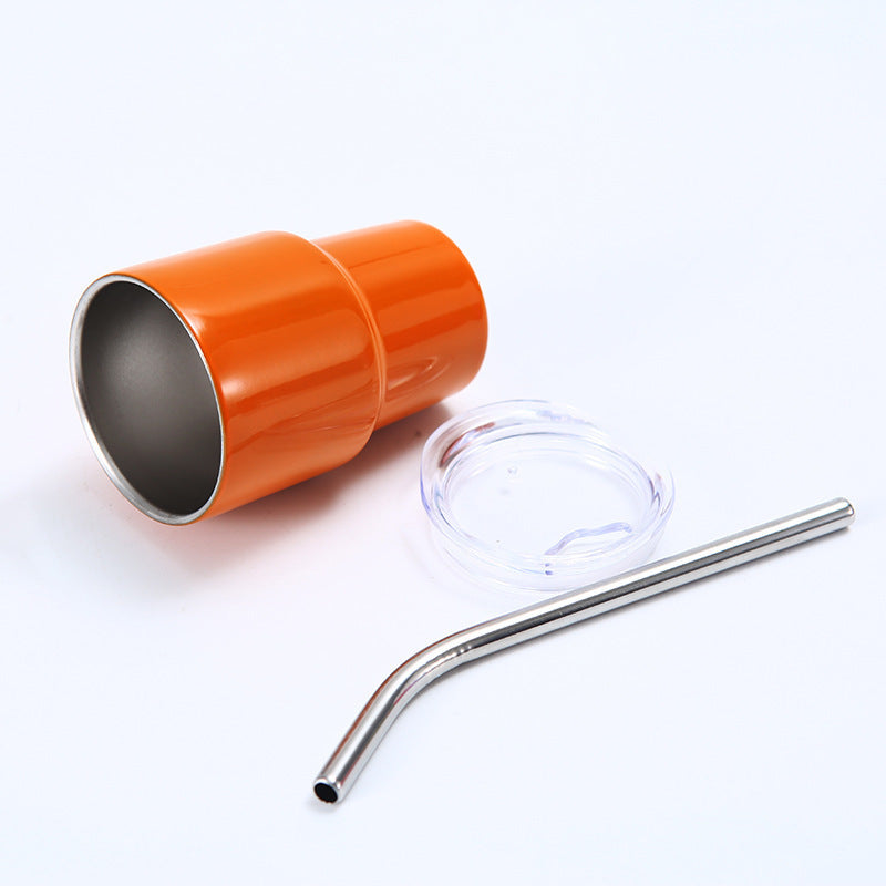 2oz Mini Compact Portable Straw Insulated Cold and Hot Cup