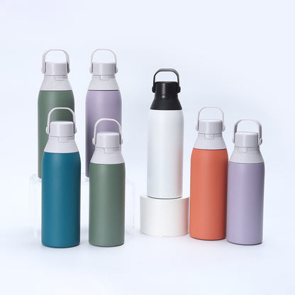 Portable Sports 304 Stainless Steel Double-layer Vacuum Insulated Cup