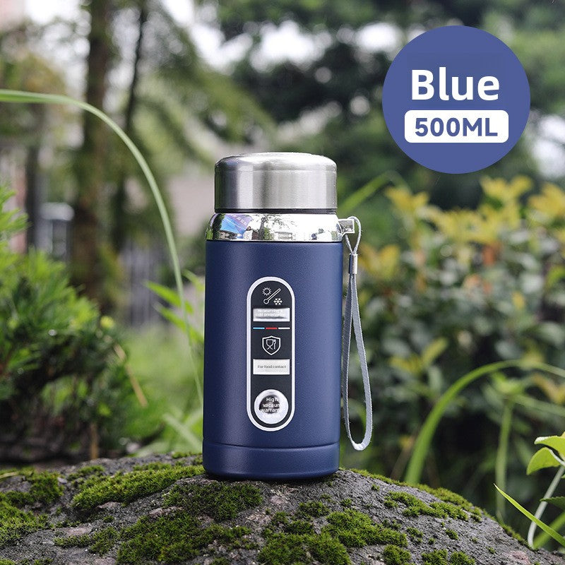 316 Stainless Steel Tea Water Separation Insulation Outdoor Portable Sports Water Bottle