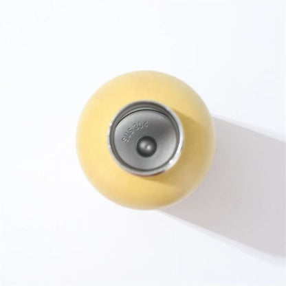 304 Stainless Steel Rubber Paint Small Mouth Bottle Thermos Cup Solid Color Minimalist