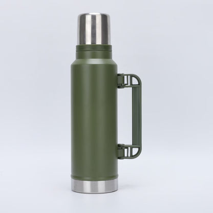Outdoor Travel Kettle Large Capacity Portable Insulated Cold and Hot Water Bottle with Handle