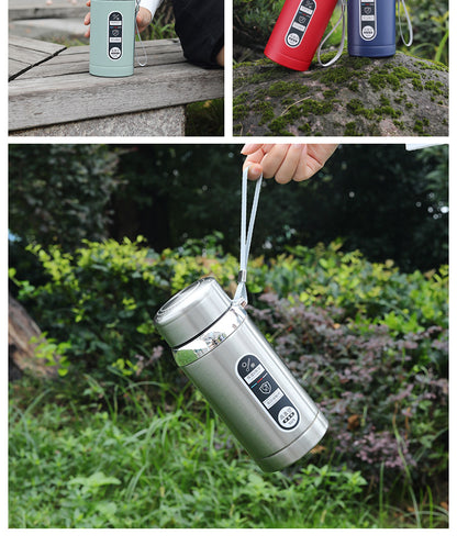 316 Stainless Steel Tea Water Separation Insulation Outdoor Portable Sports Water Bottle