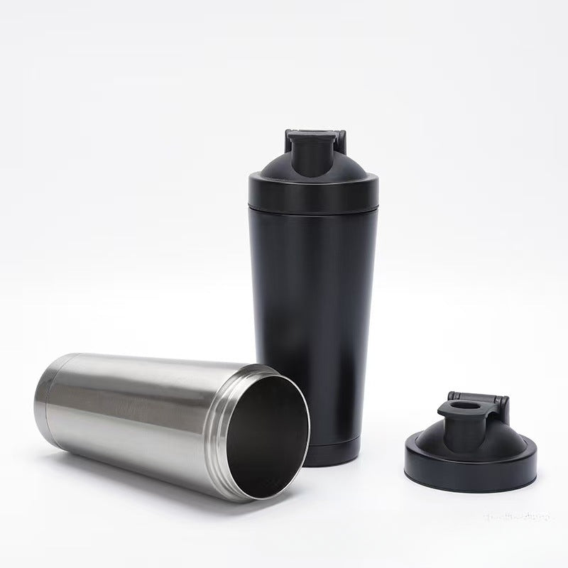 304 Stainless Steel Shaker Cup Protein Powder Milkshake Mixing Cup Fitness Sports Water Cup