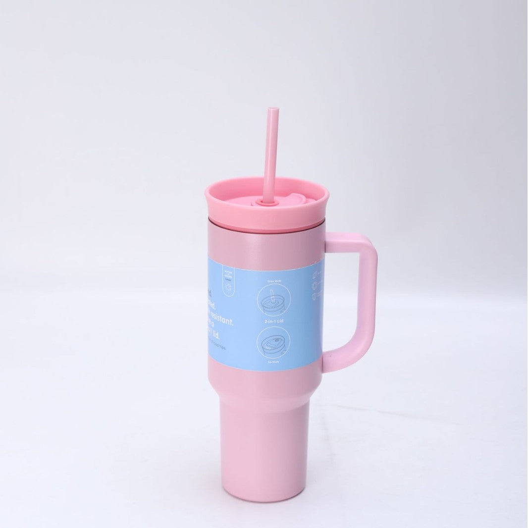 40oz Handle Cup 304 Stainless Steel Suitable for Car Cup Holder
